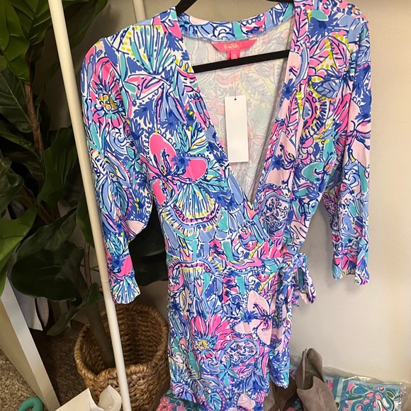 Lilly Pulitzer Pants - Karlie Wrap Romper - Got Your Back